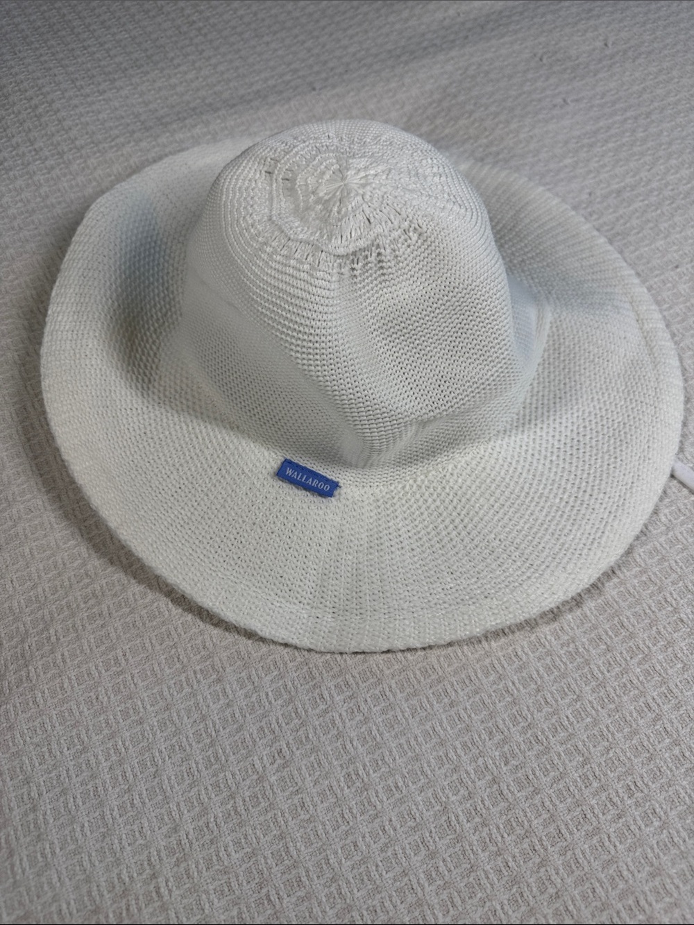 Wallaroo Hat Company Victoria Sport white brimmed sun hat
